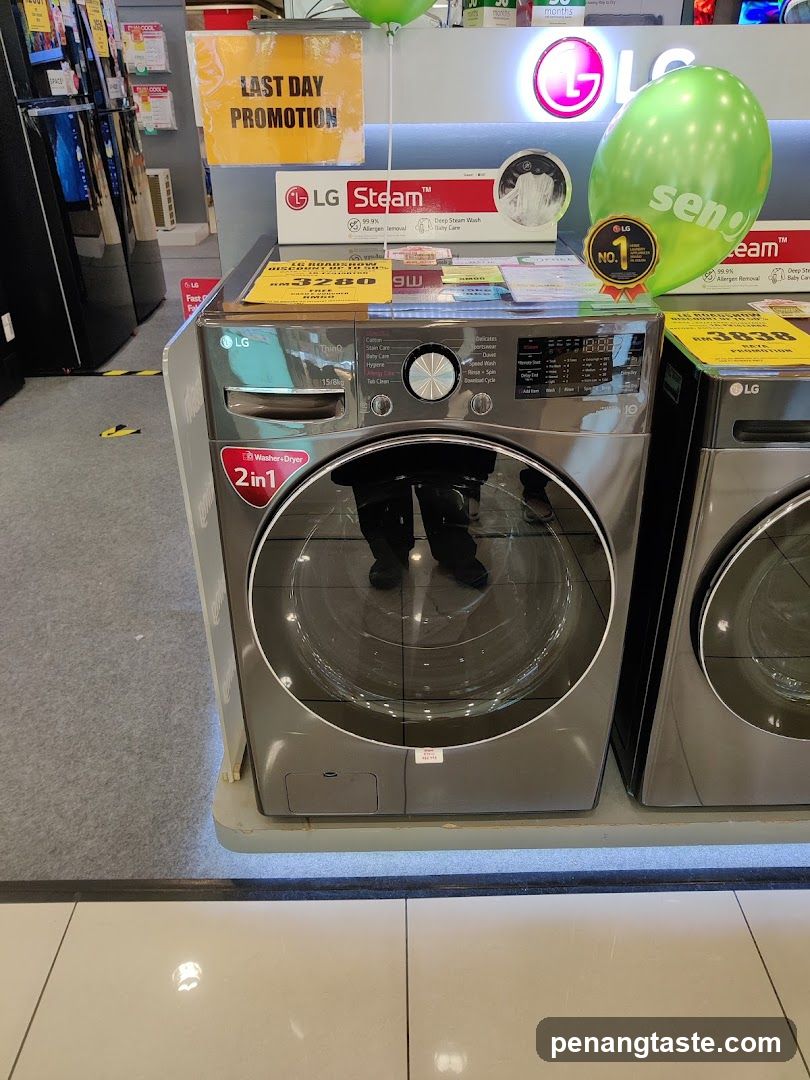 LG Washing Machine Display