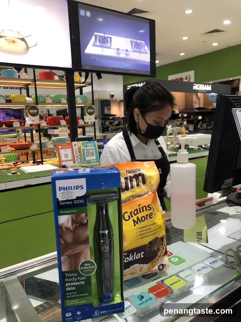 Checkout Counter with Products