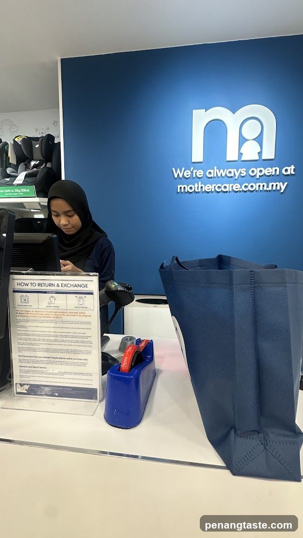 Mothercare Store Counter