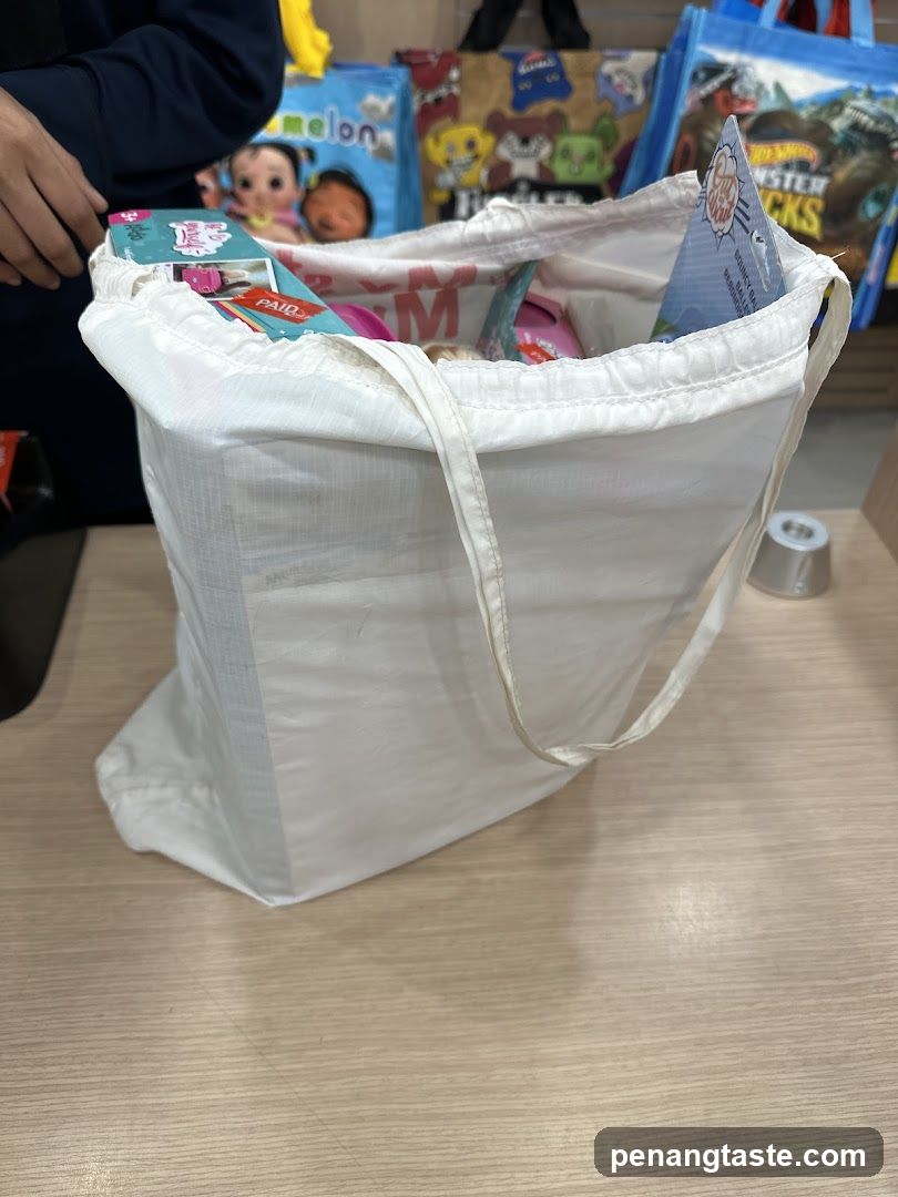 Bag of toys