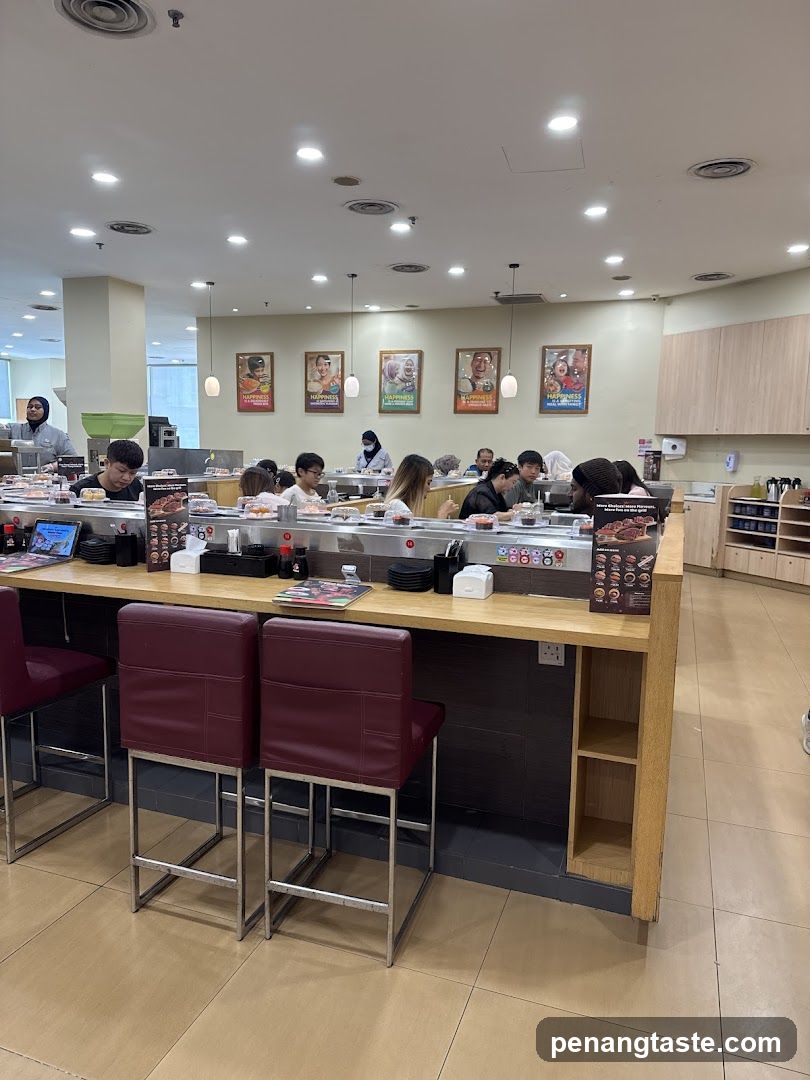 Sushi Restaurant Interior