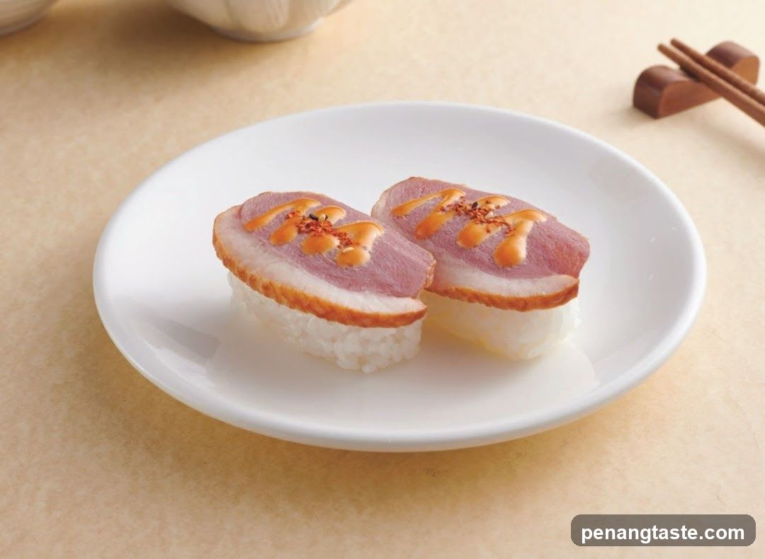 Duck Nigiri Sushi