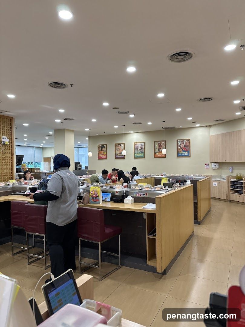 Sushi Restaurant Interior