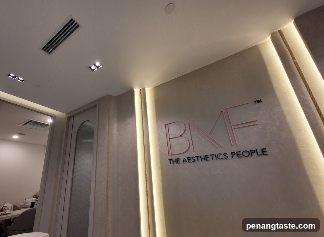 BMF The Aesthetics People Signage