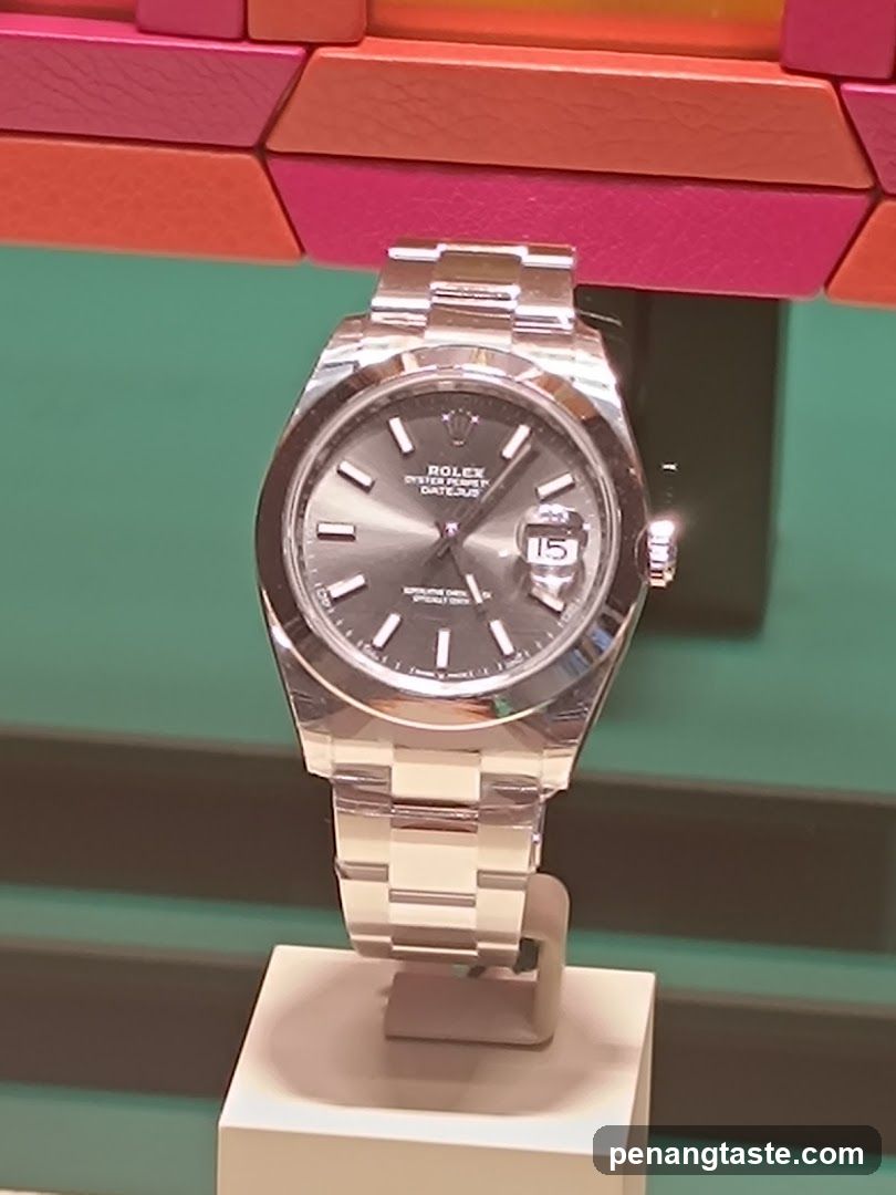 Rolex Watch Display