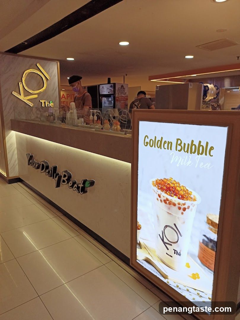 Bubble Tea Shop Counter