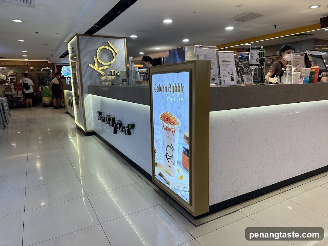 Bubble Tea Shop Counter