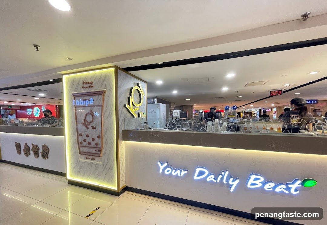 Bubble Tea Shop Counter
