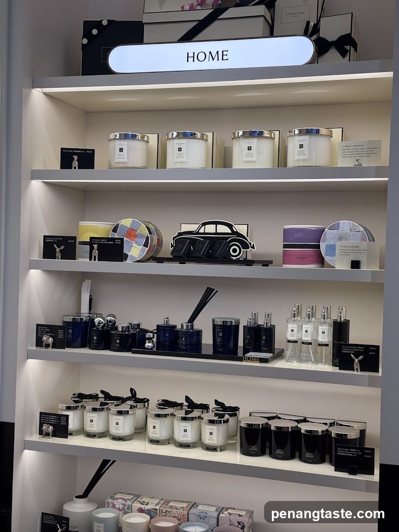 Jo Malone Home Collection Display