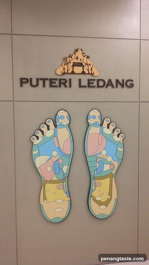 Foot Reflexology Chart