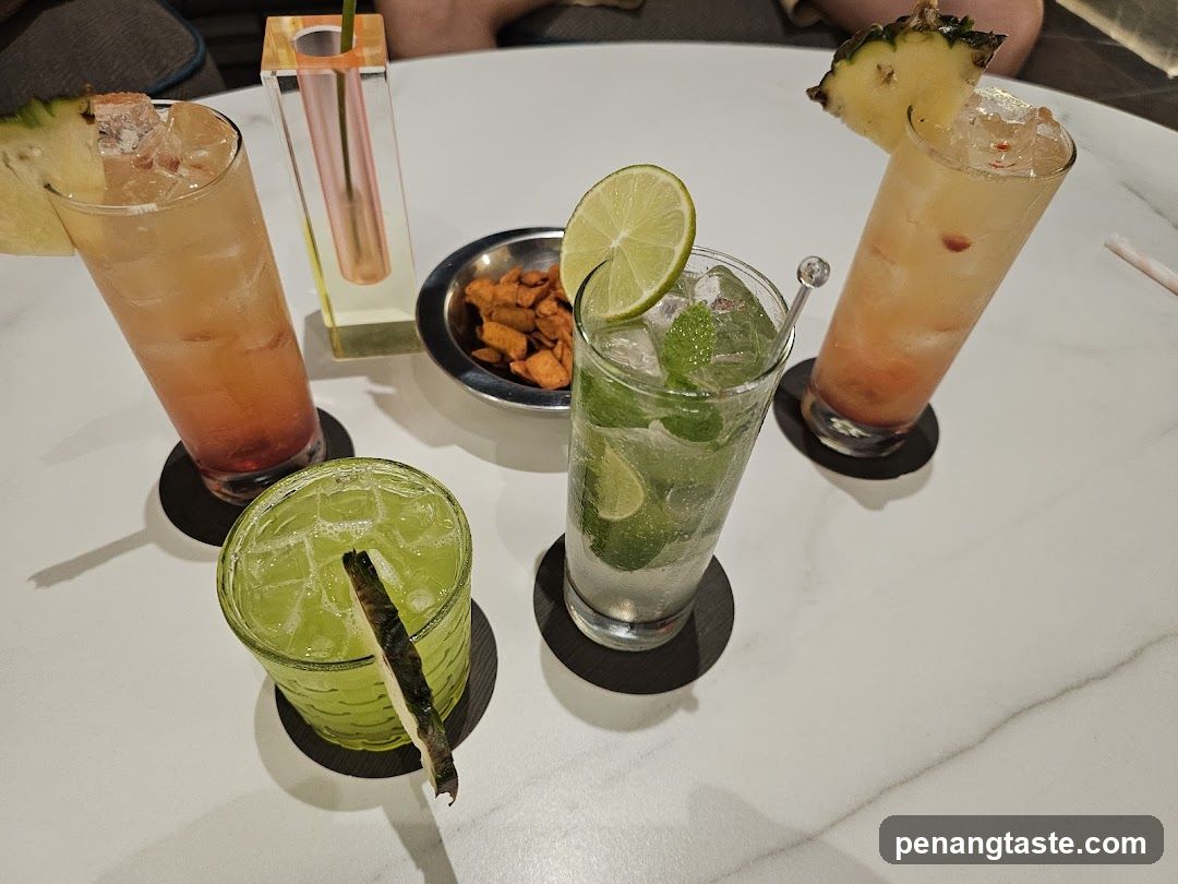 Cocktails and Snacks