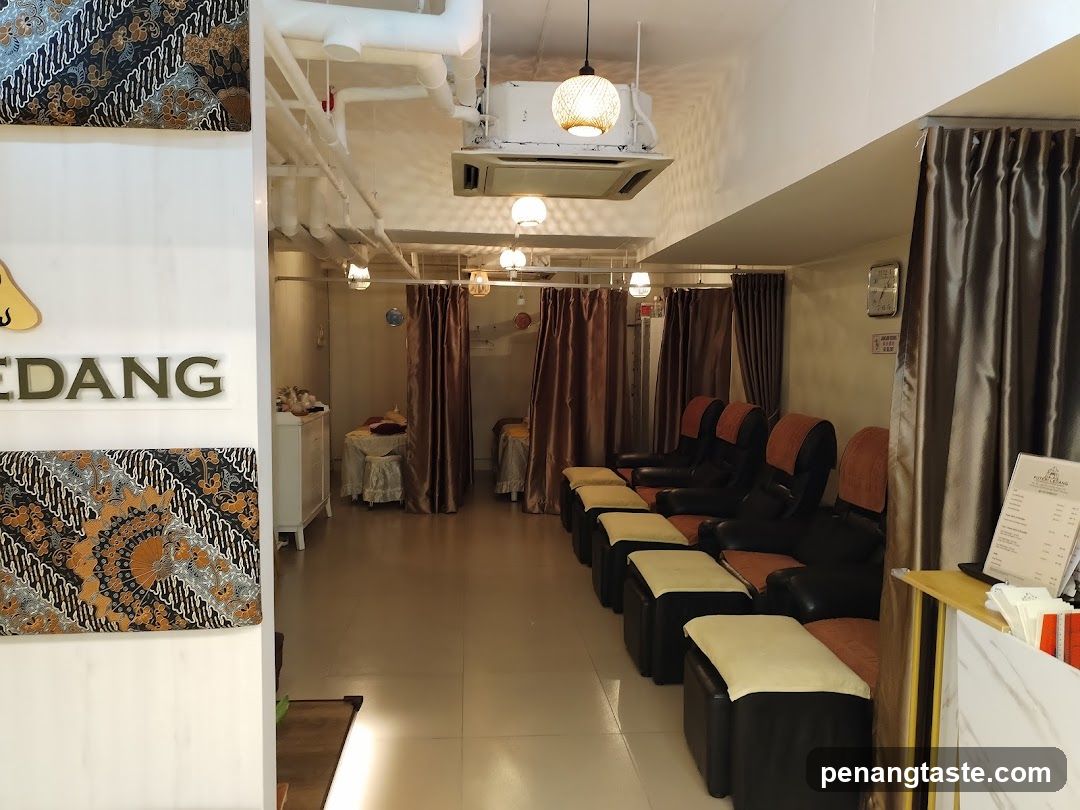 Foot Massage Salon Interior