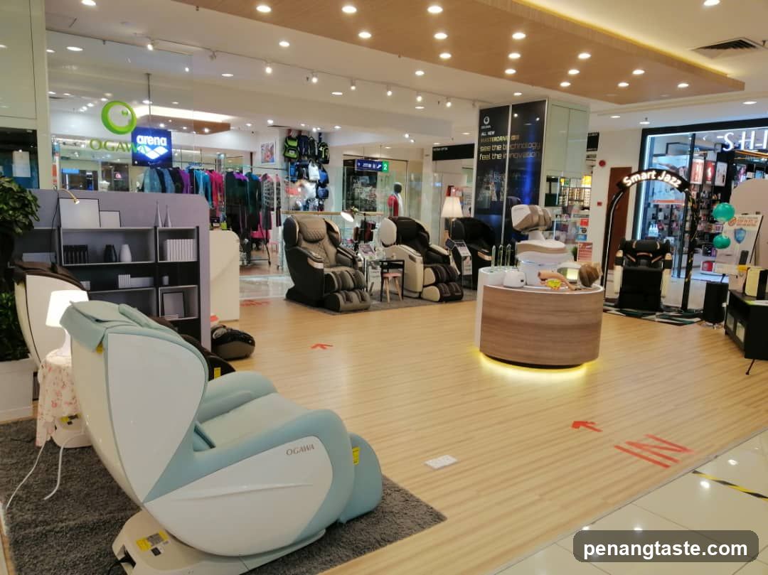 Massage Chair Store Interior