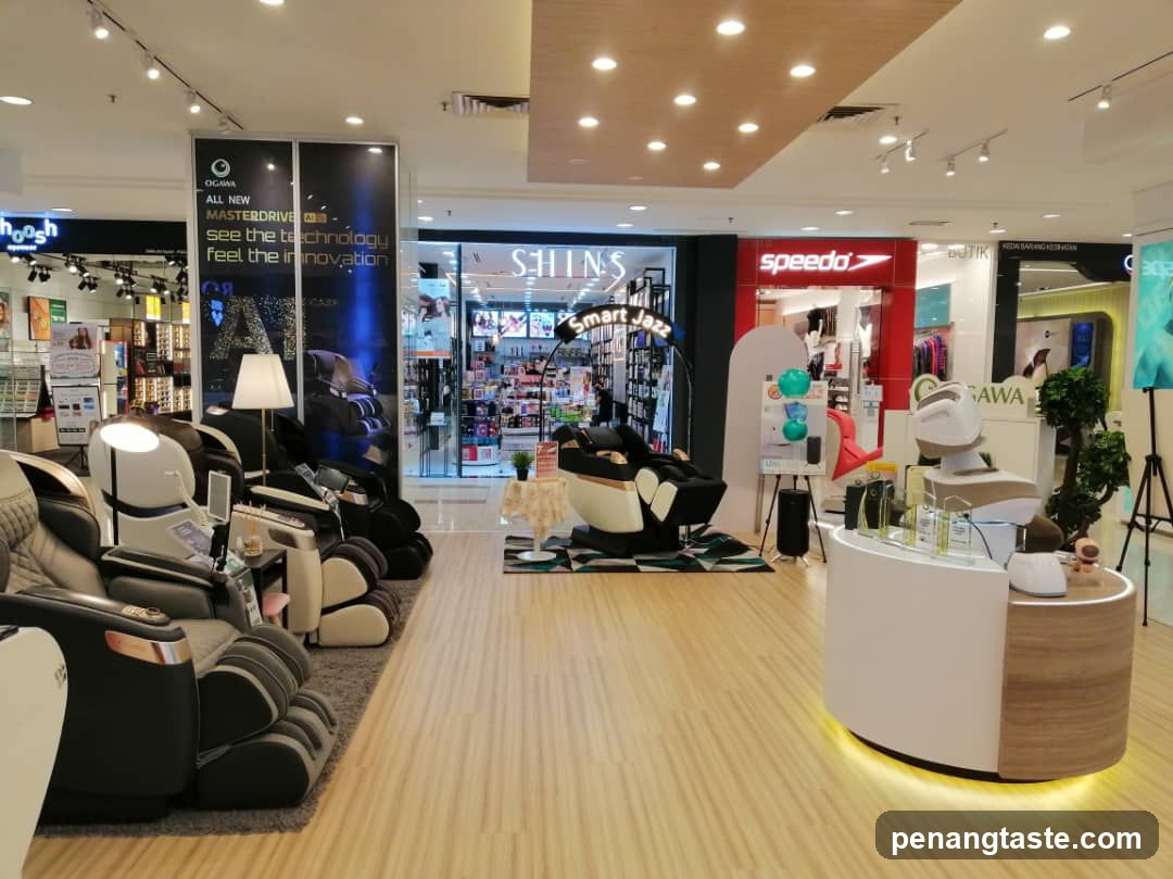 Massage Chairs and Retail Store Display