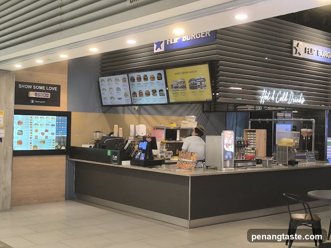 Flip Burger Counter