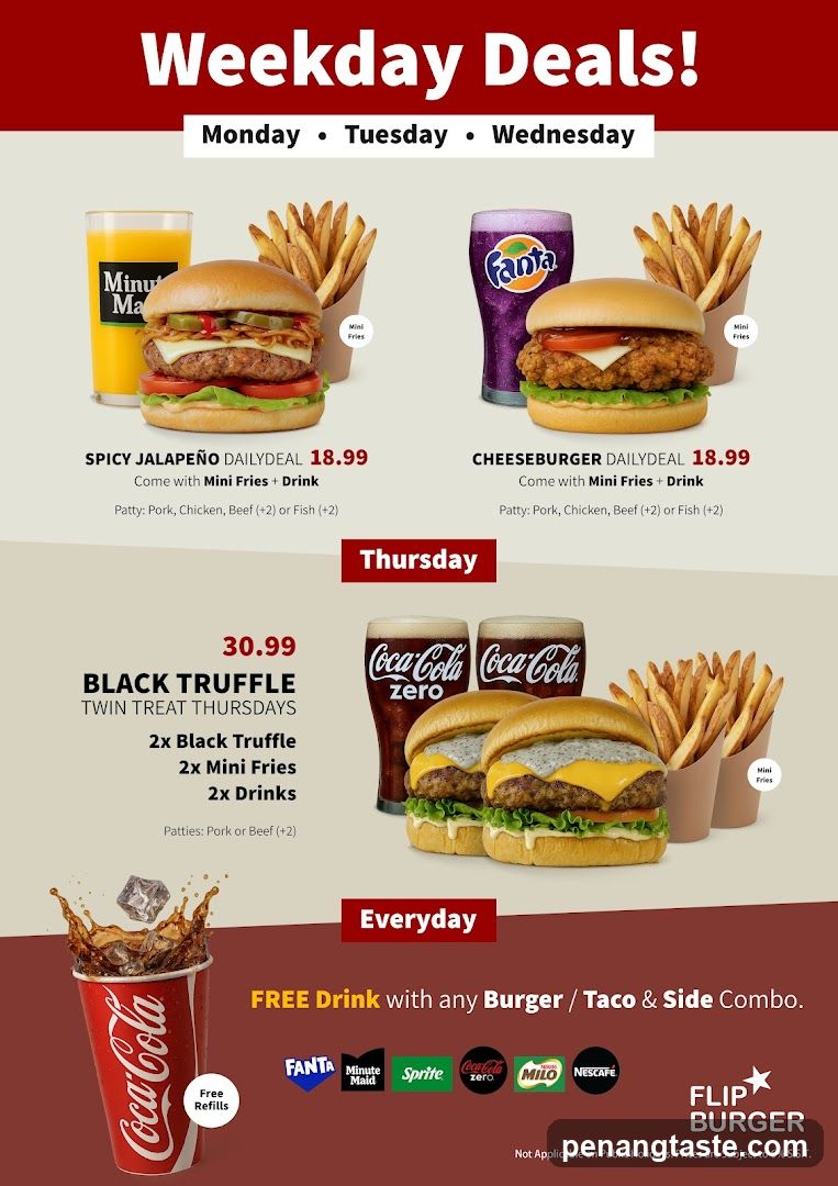 Weekday Deals!