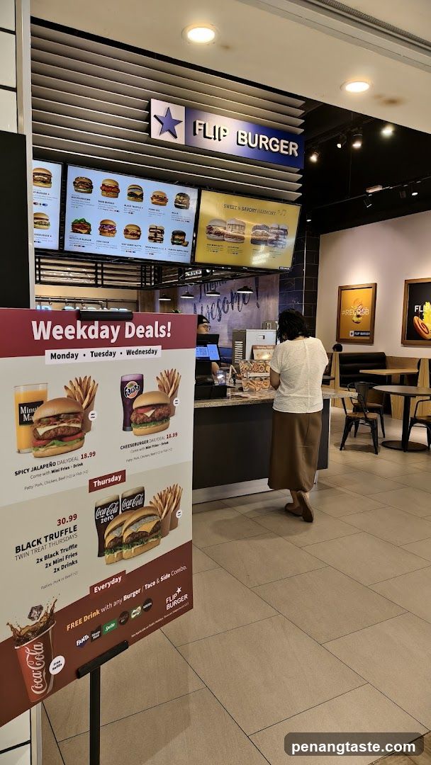 Flip Burger Counter