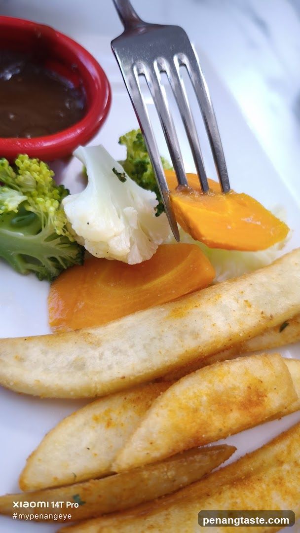 Steak Fries with Vegetables