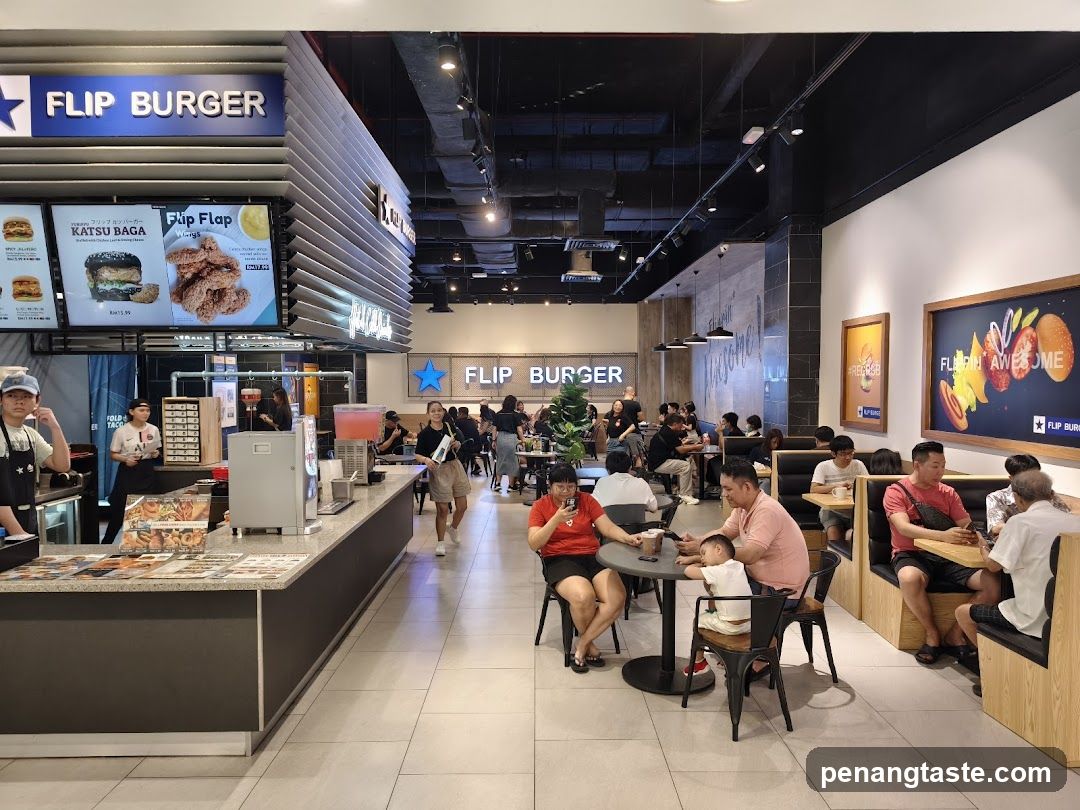 Flip Burger Interior