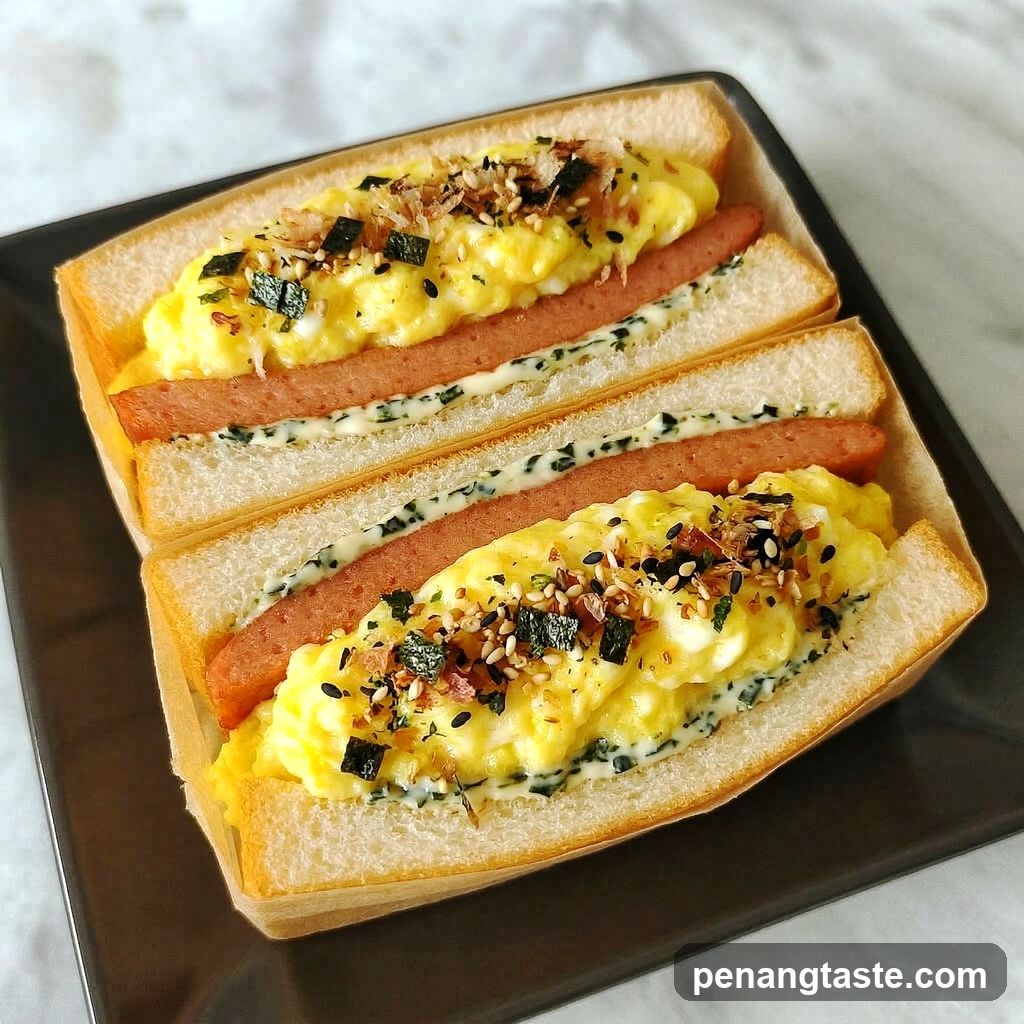 Spam and Egg Sandwich