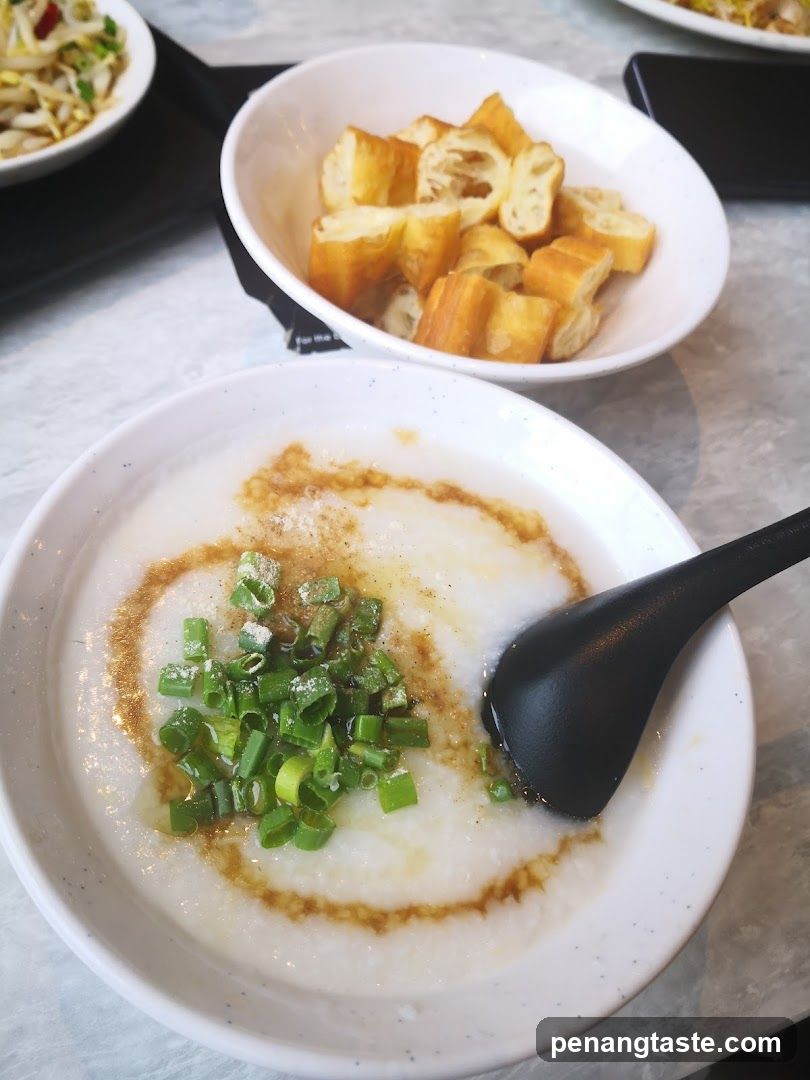 Congee with Fried Dough Sticks