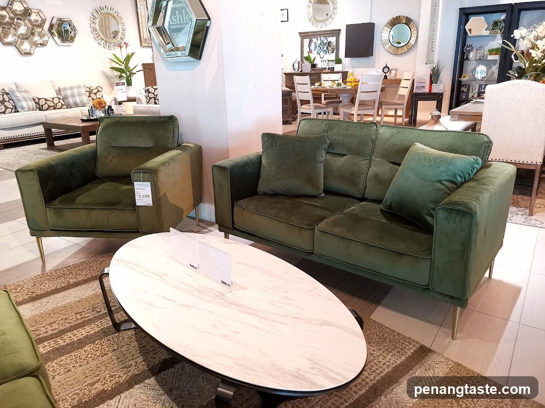 Living Room Furniture Display