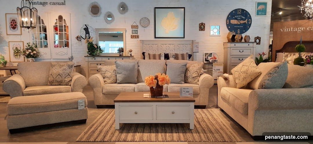 Living Room Furniture Display