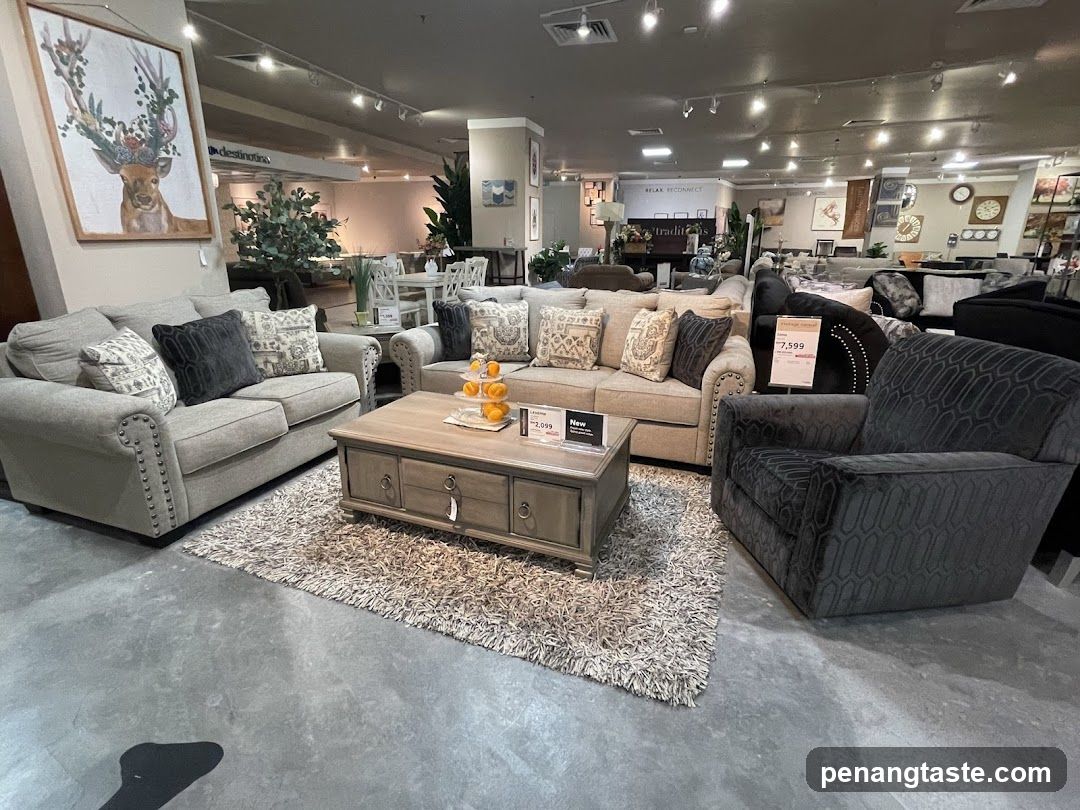 Furniture Store Display