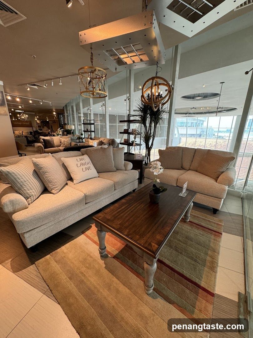 Living Room Furniture Display