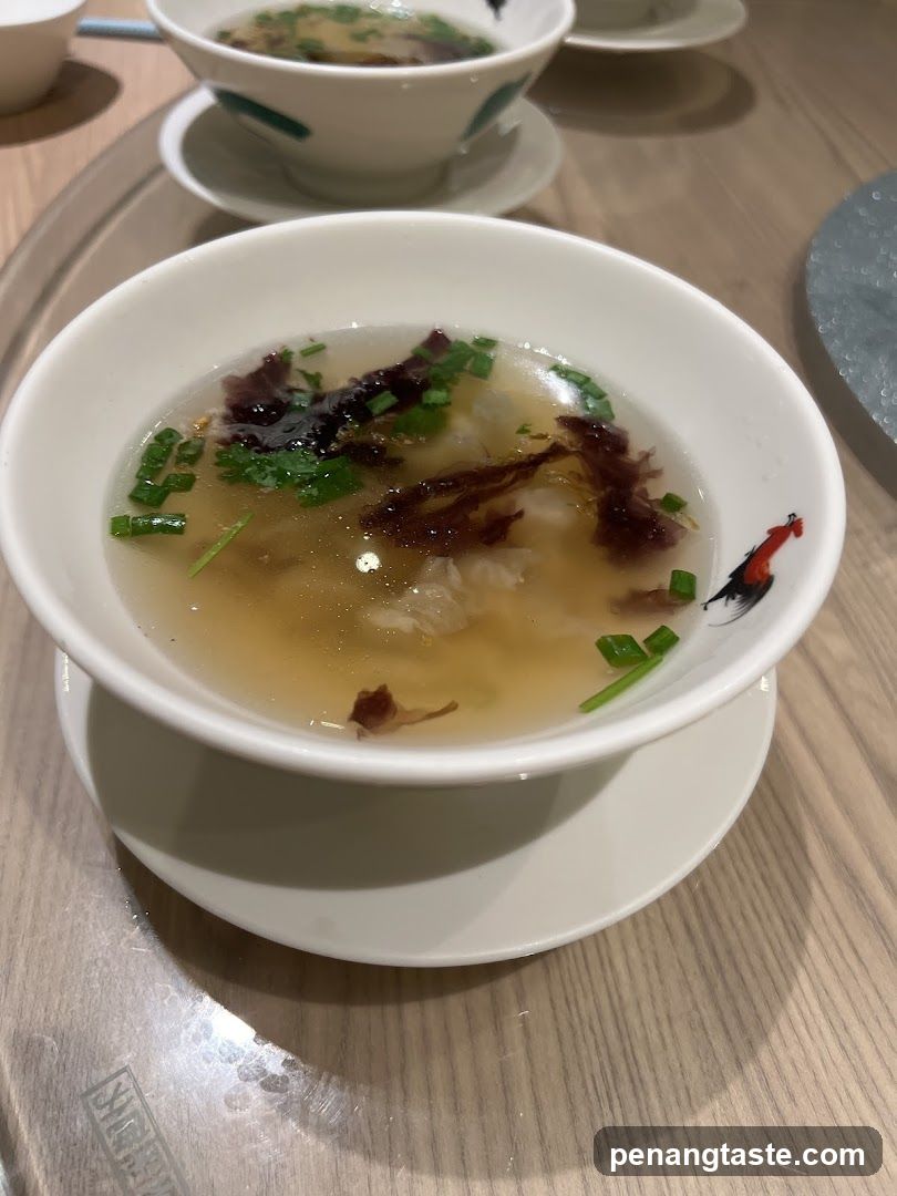 Soup with Garnish
