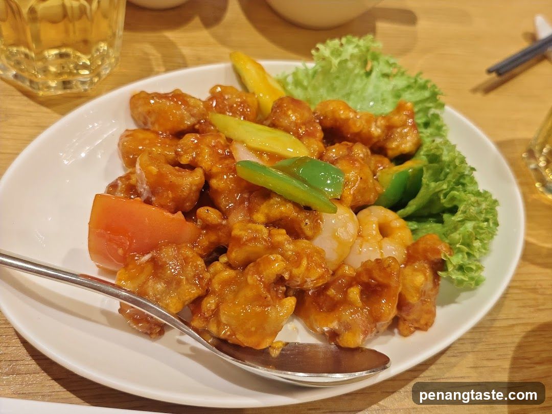 Sweet and Sour Pork with Shrimp