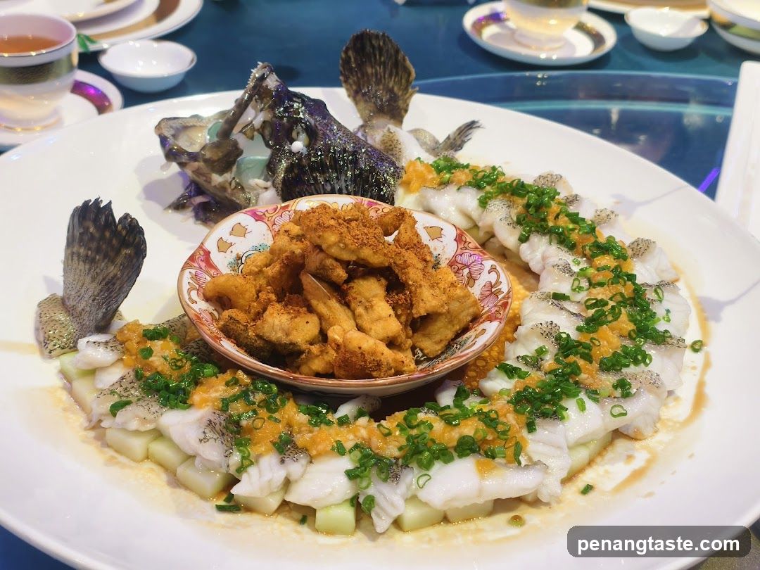 Steamed Fish Dish