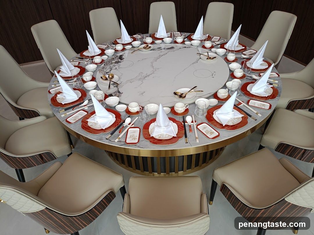 Elegant Dining Table Setting
