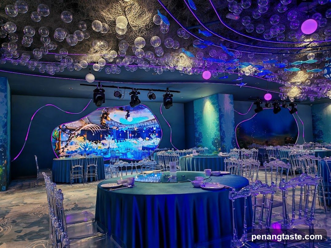 Underwater Themed Banquet Hall