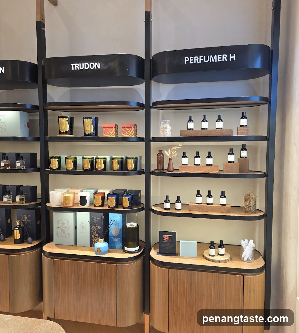 Perfume and Candle Display
