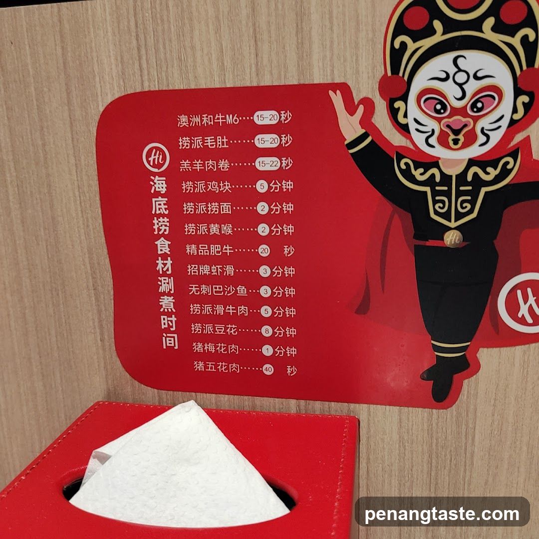 Cooking Time Chart