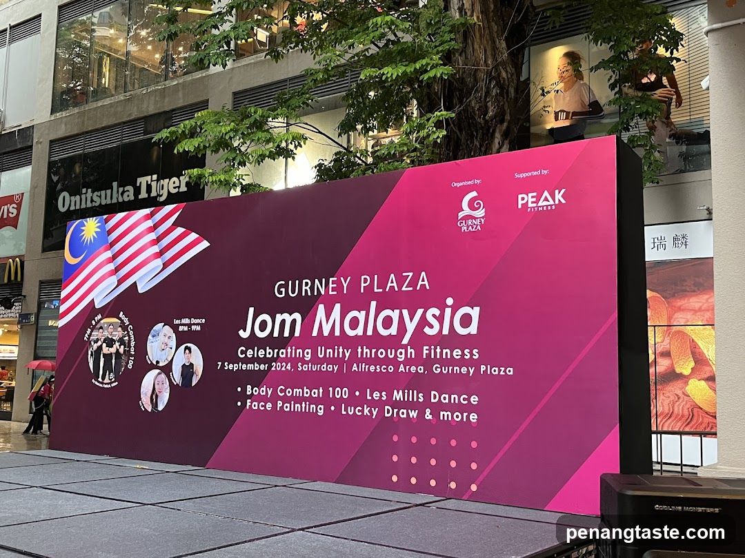 Gurney Plaza Jom Malaysia Event Banner