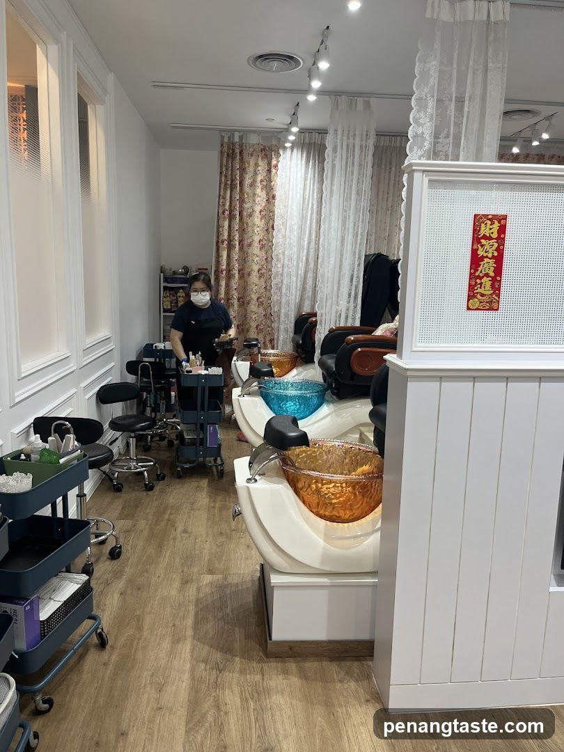 Nail Salon Interior