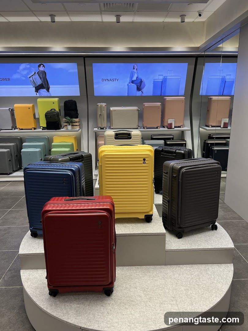Luggage Store Display