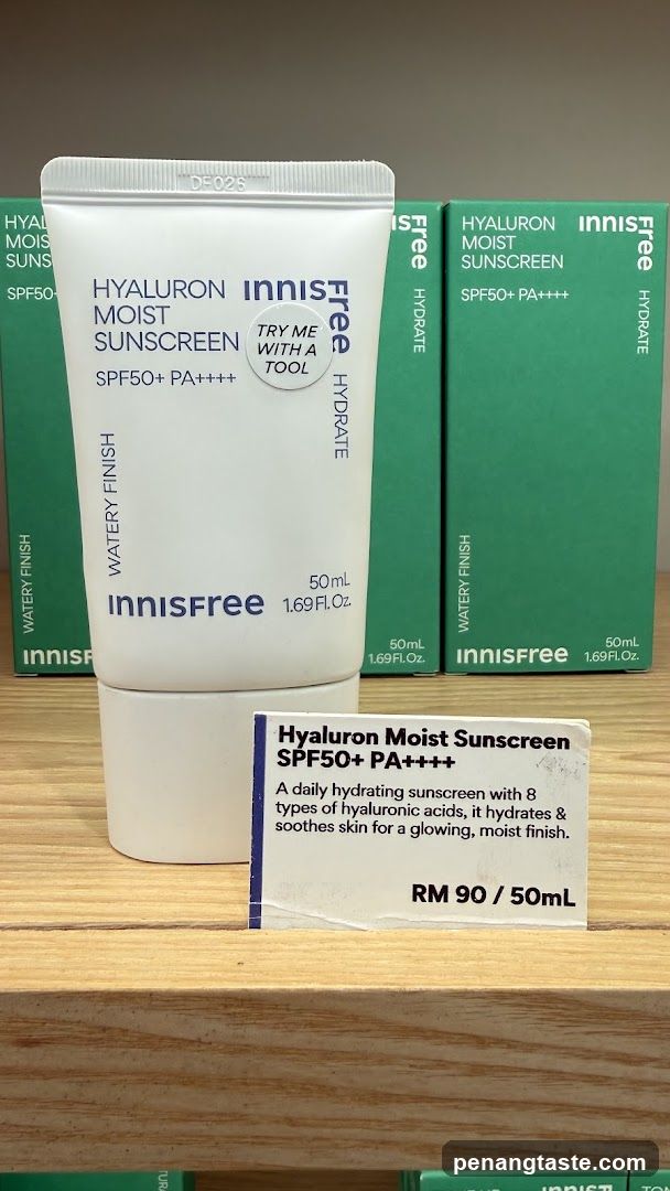 Innisfree Hyaluron Moist Sunscreen