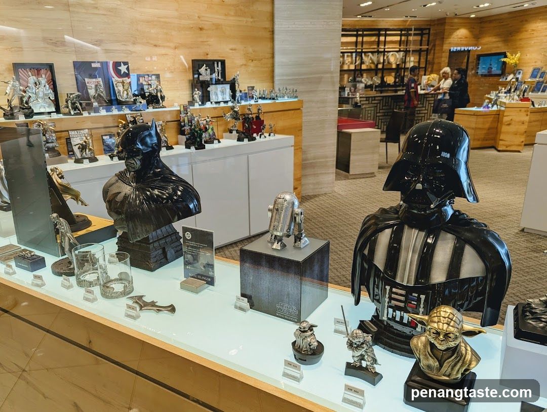 Display of Collectible Figurines