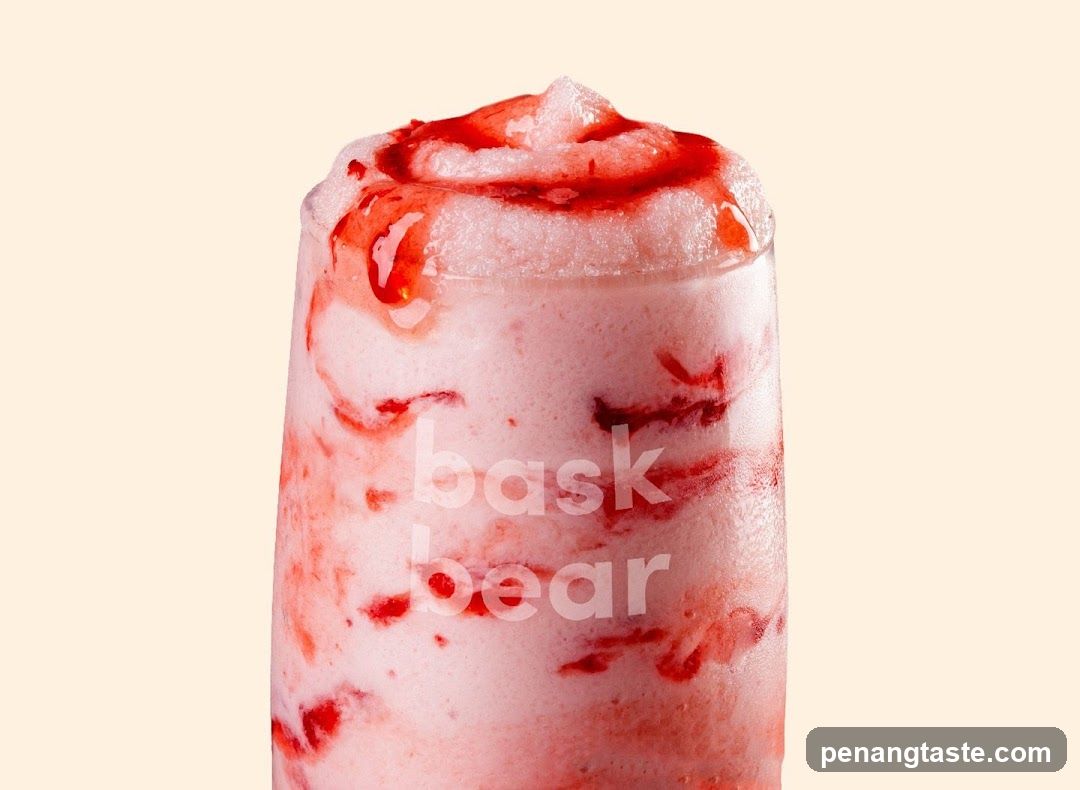 Bask Bear Strawberry Drink