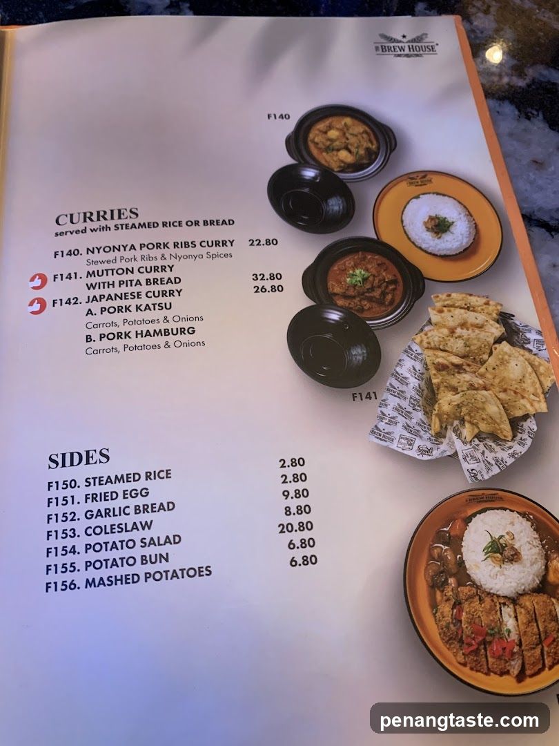 Brew House Menu