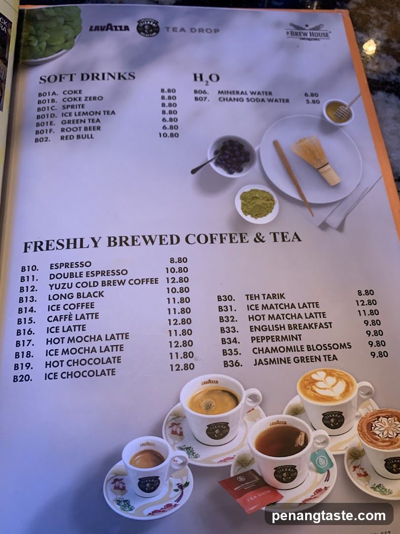 Brew House Menu