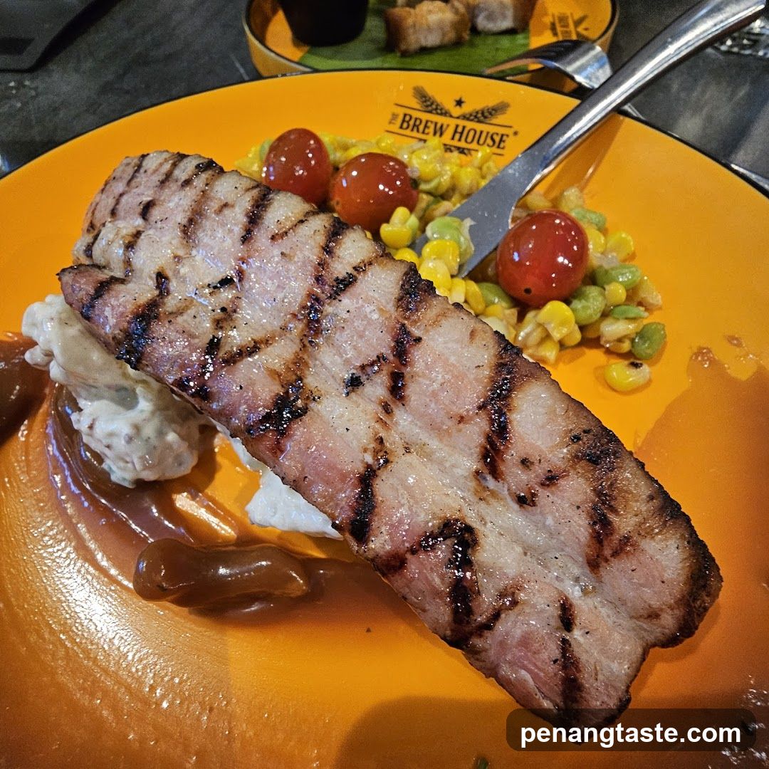 Grilled Bacon with Corn and Tomatoes
