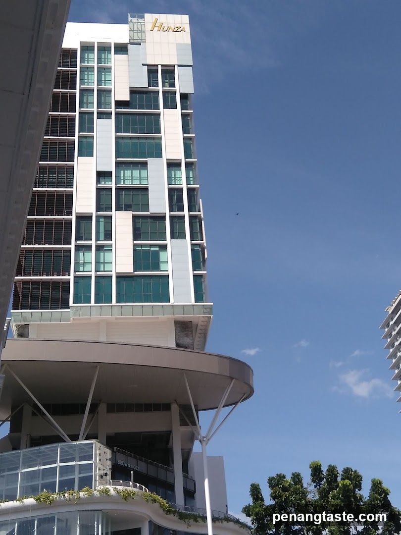 Modern Building with Signage