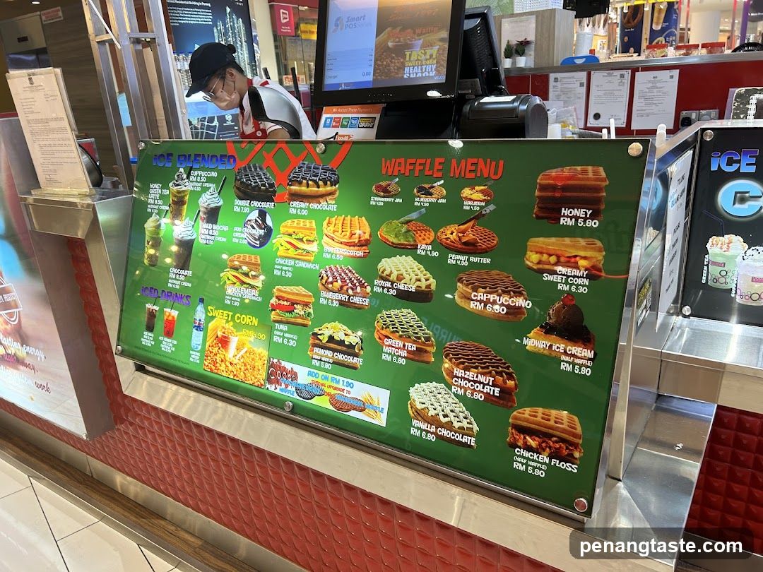 Waffle Menu