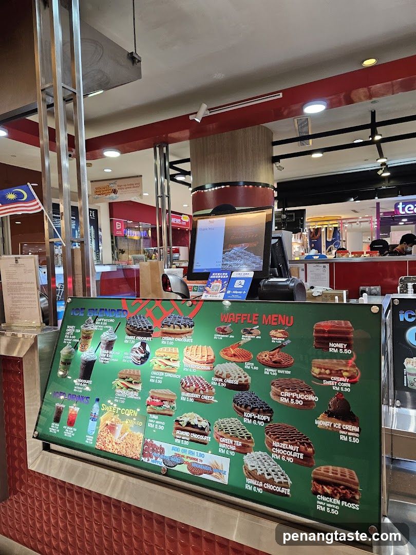 Waffle Menu