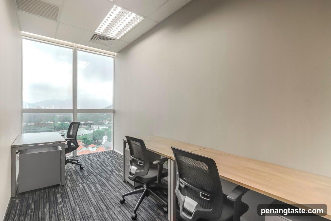 Modern Office Space with City View