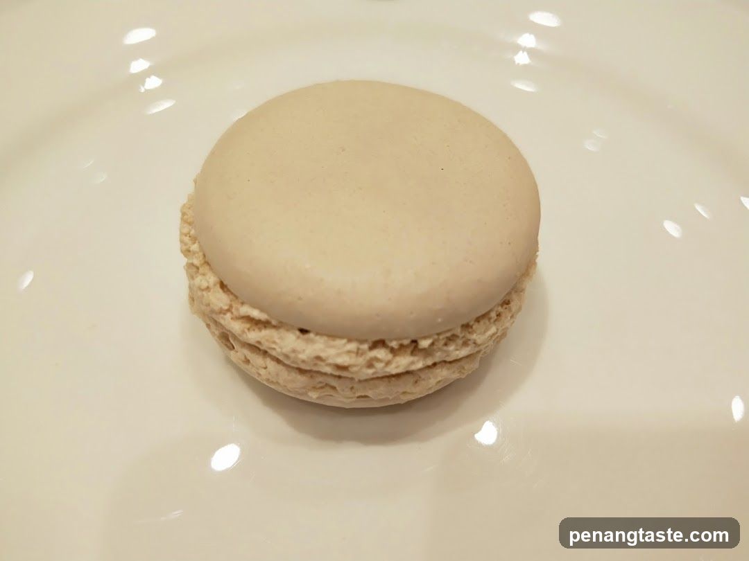Macaron on a Plate